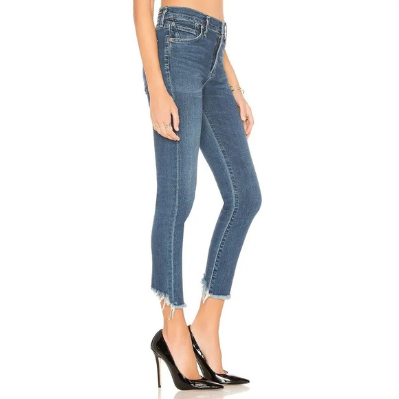 Citizens of Humanity Rocket Crop Skinny Jeans Frequency Size 26 - Picture 2 of 8